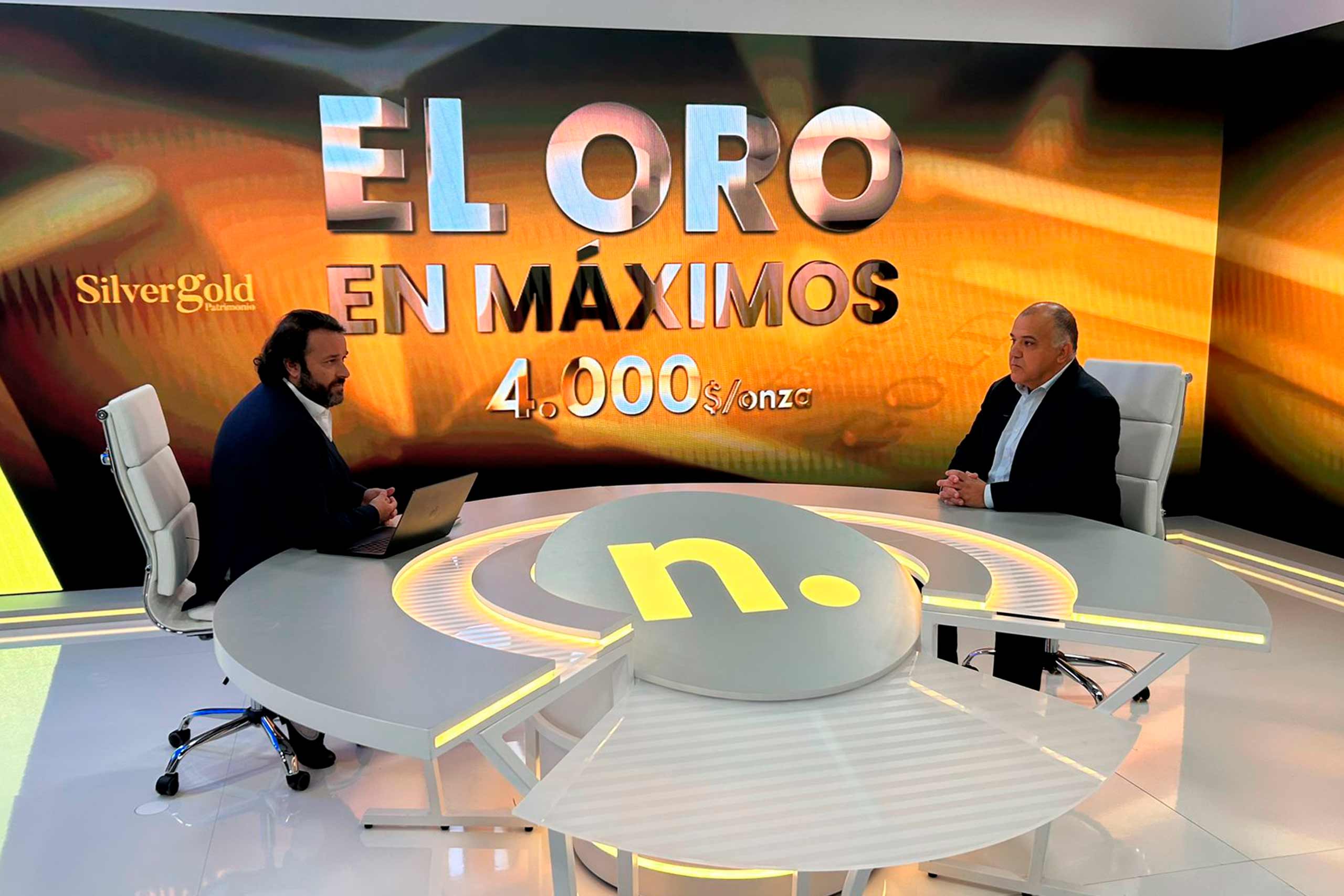 Francisco Javier López Milán es entrevistado en el programa especial del oro en 4.000 dólares la onza de Negocios TV